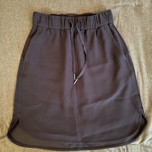 Lululemon Black Athletic Skirt